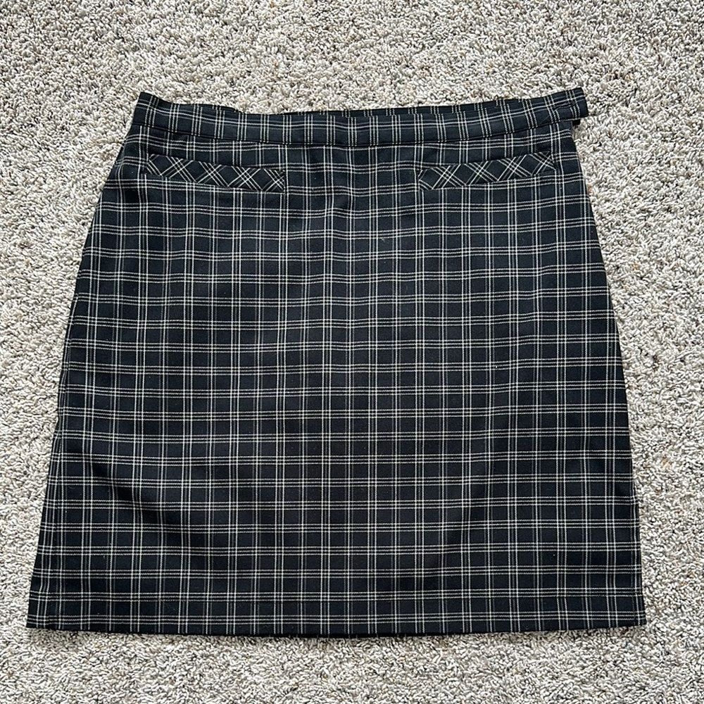 J Crew Plaid Campus Academia Mini Skirt